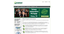 Desktop Screenshot of fairwayfrisco.com